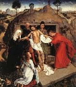 WEYDEN, Rogier van der, Entombment of Christ